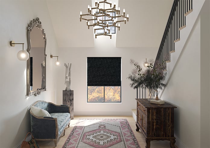 Hardwick, Jet - Twist&Fit Roman Blind - Image 9